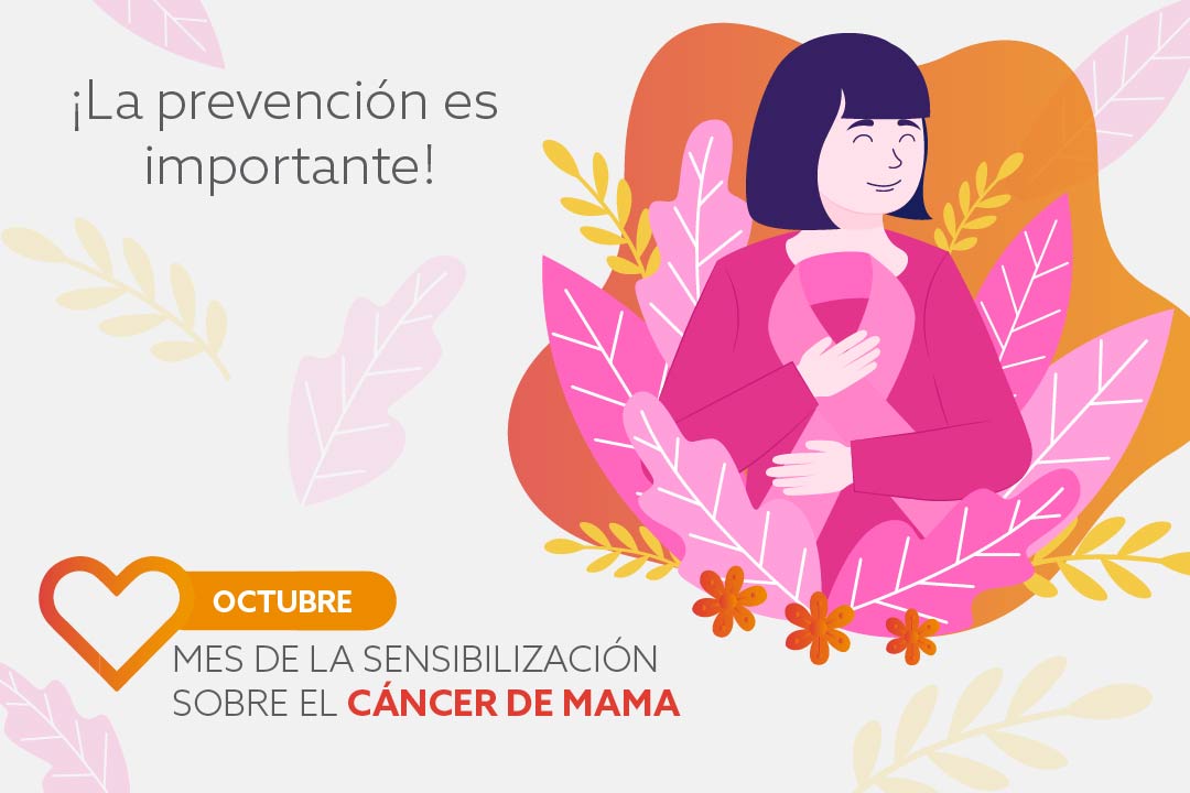 Octubre: Mes de la sensibilización sobre el cáncer de mama