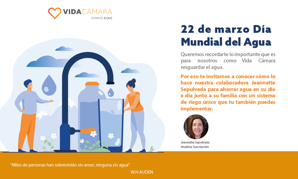 Día Mundial del Agua Vida Cámara promueve resguardar el agua